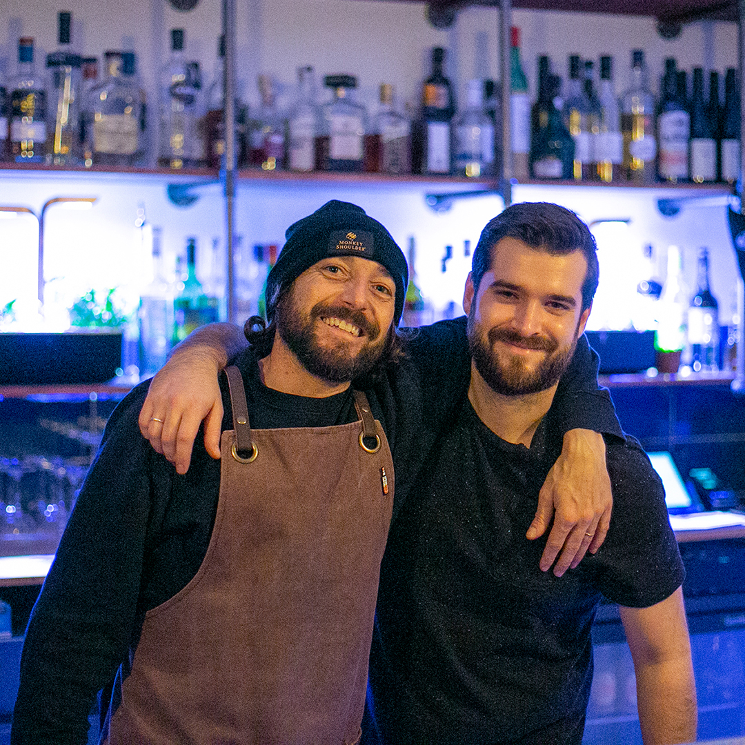 Yann et Olivier les créateurs du bar à cocktails House Garden.