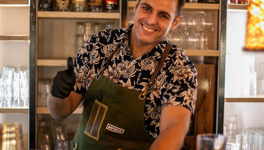 Paul le chef barman de Boteco.