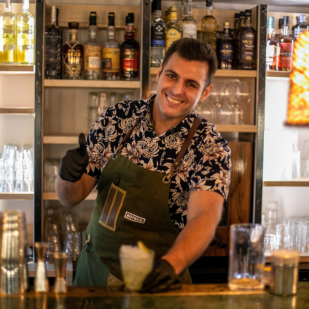 Paul le chef barman de Boteco.