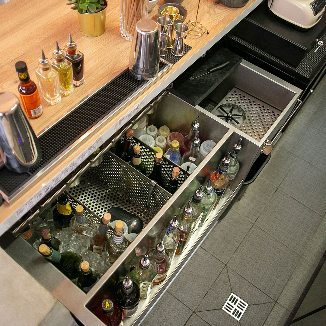 Station cocktails Bariste chez LoveBird